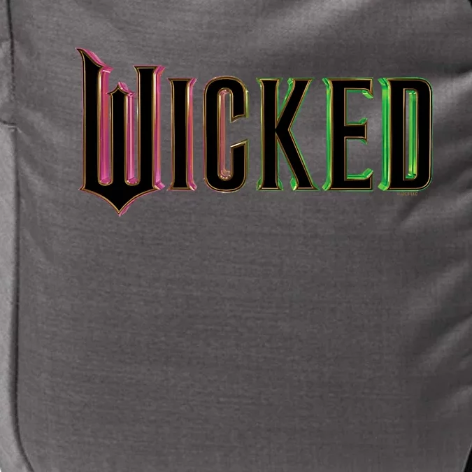 Wicked And Green Logo Impact Tech Backpack