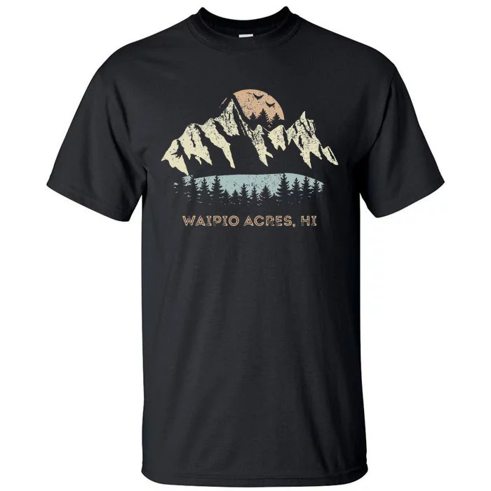 Waipio Acres Hawaii Mountain Sunset Sunrise Hi Tall T-Shirt