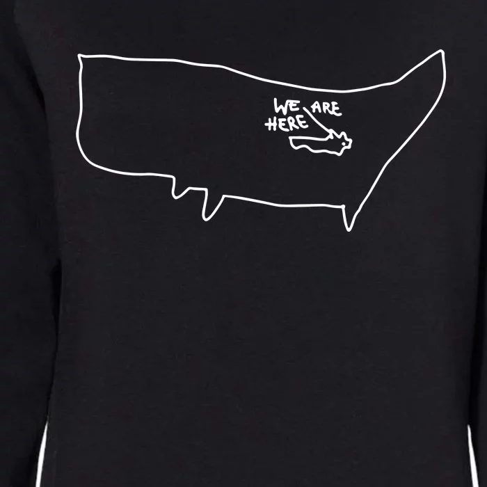 We Are Here Shop Ryan Hall Womens California Wash Sweatshirt