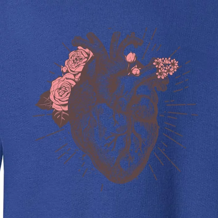 Wos Anatomical Heart Hu Heart Anatomy Gift Tee Gift Toddler Sweatshirt