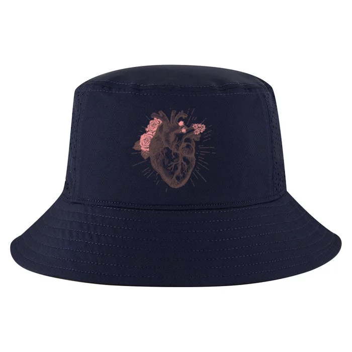 Wos Anatomical Heart Hu Heart Anatomy Gift Tee Gift Cool Comfort Performance Bucket Hat