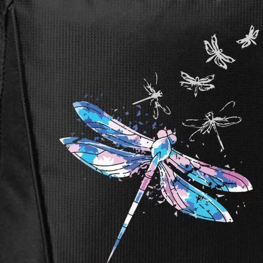 Wildlife Animal Insect Nature Gift Dragonfly City Backpack