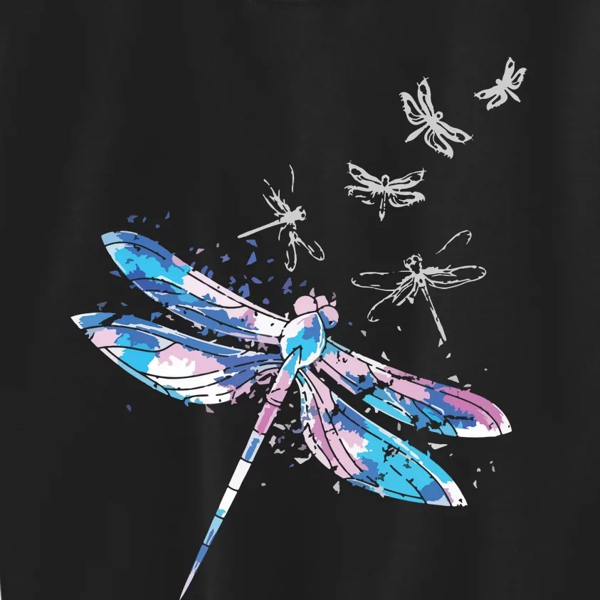 Wildlife Animal Insect Nature Gift Dragonfly Kids Sweatshirt