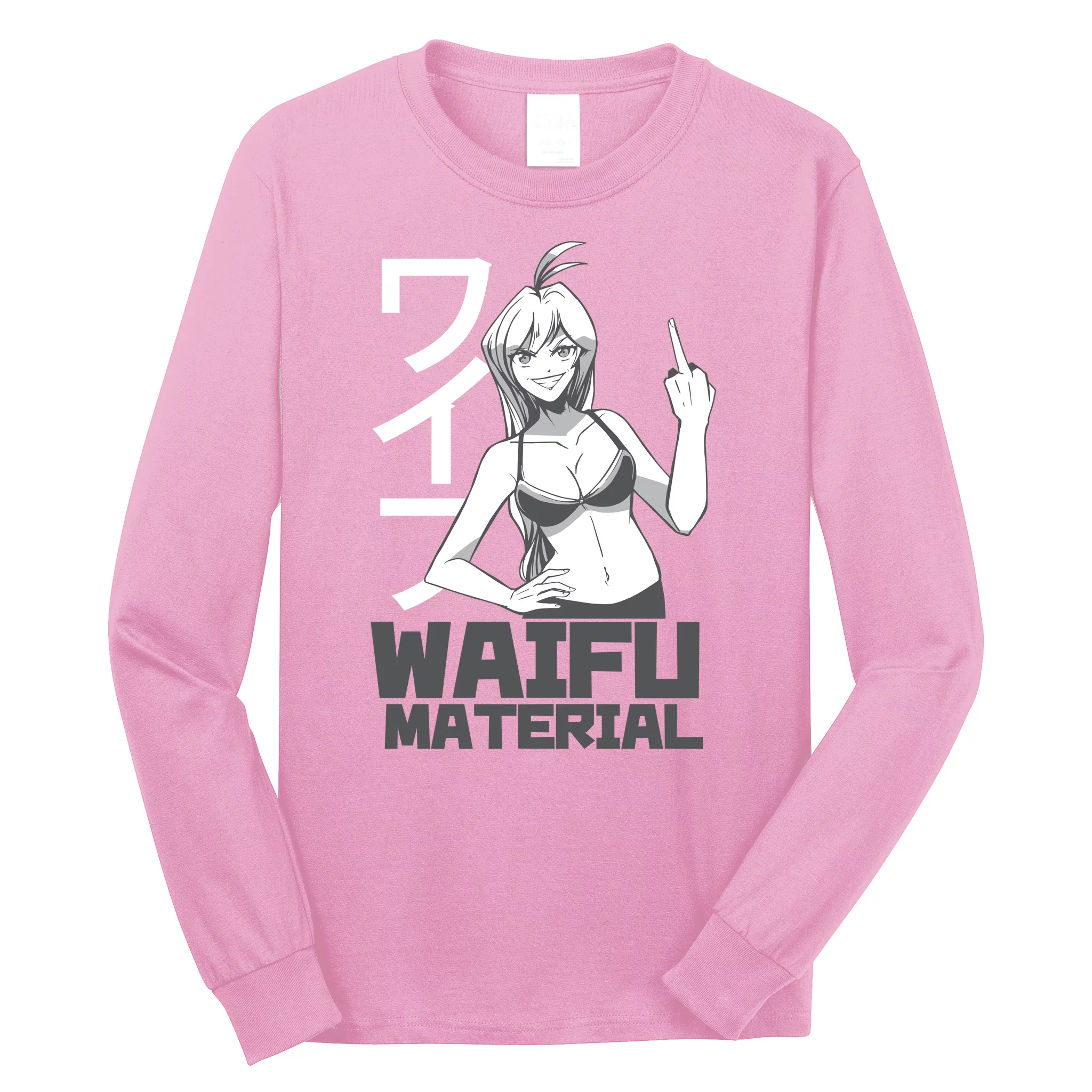Amazon.com: Womens Notice Me Senpai Japanese Anime Girl Waifu Material Weeb  V-Neck T-Shirt : Clothing, Shoes & Jewelry