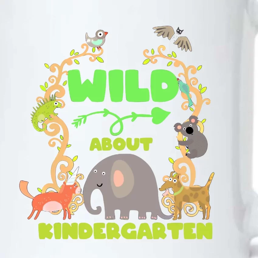 Wild About Kindergarten Back To School Classroom Cute Gift Black Color Changing Mug