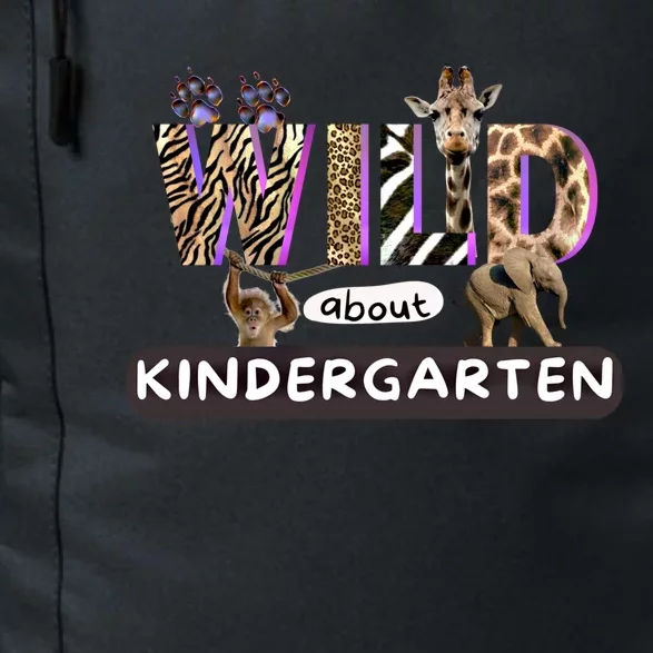 Wild About Kindergarten Back To School Student Or Teacher Gift Daily Commute Backpack