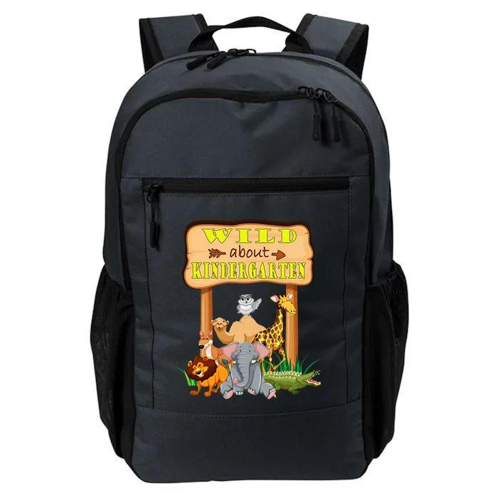 Wild About Kindergarten Funny Safari Zoo Preschool Meaningful Gift Daily Commute Backpack