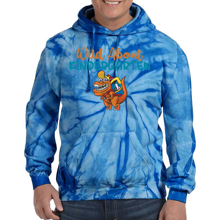 Wild About Kindergarten Gift Tie Dye Hoodie