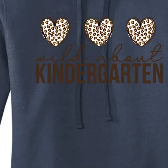 Wild About Kindergarten Great Gift Women's Pullover Hoodie