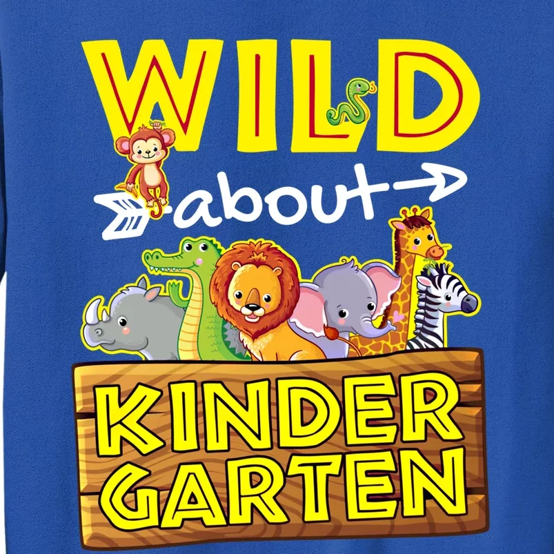 Wild About Kindergarten Teacher Appreciation Gift Sweatshirt