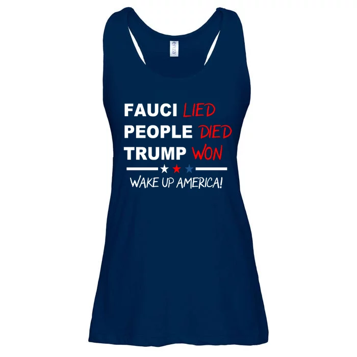 Wake Up America Ladies Essential Flowy Tank