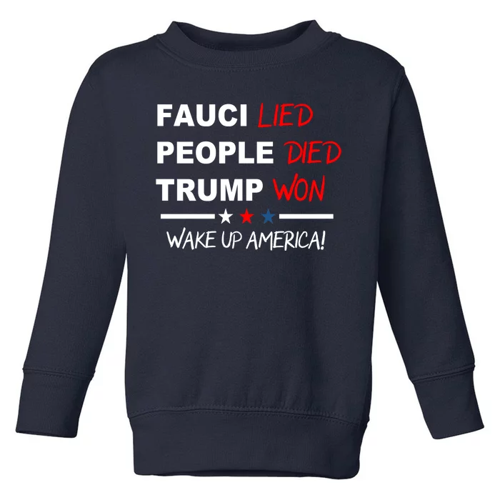 Wake Up America Toddler Sweatshirt