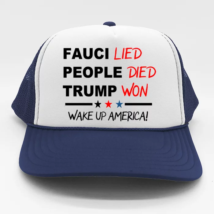 Wake Up America Trucker Hat