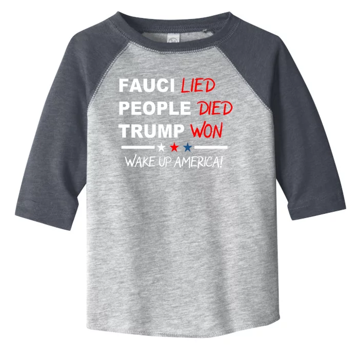 Wake Up America Toddler Fine Jersey T-Shirt