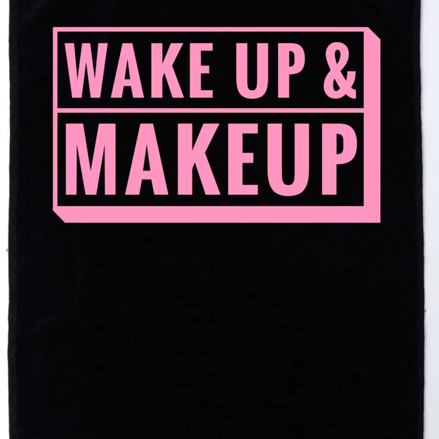 Wake Up And Makeup Platinum Collection Golf Towel