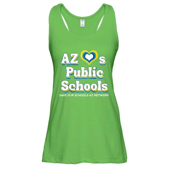 Womens AZ Loves Public Schools Ladies Essential Flowy Tank