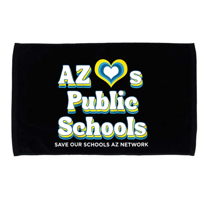 Womens AZ Loves Public Schools Microfiber Hand Towel