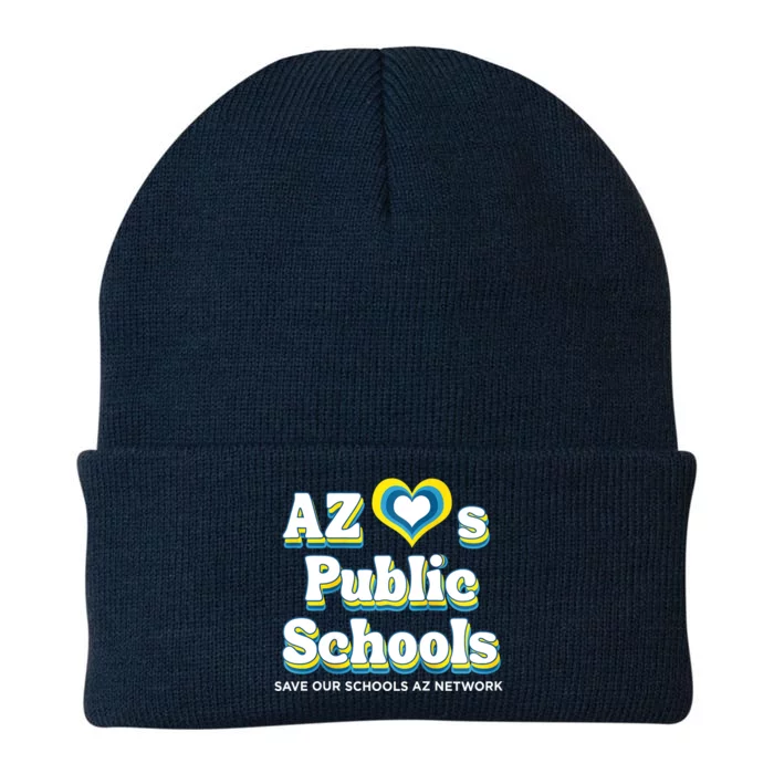 Womens AZ Loves Public Schools Knit Cap Winter Beanie