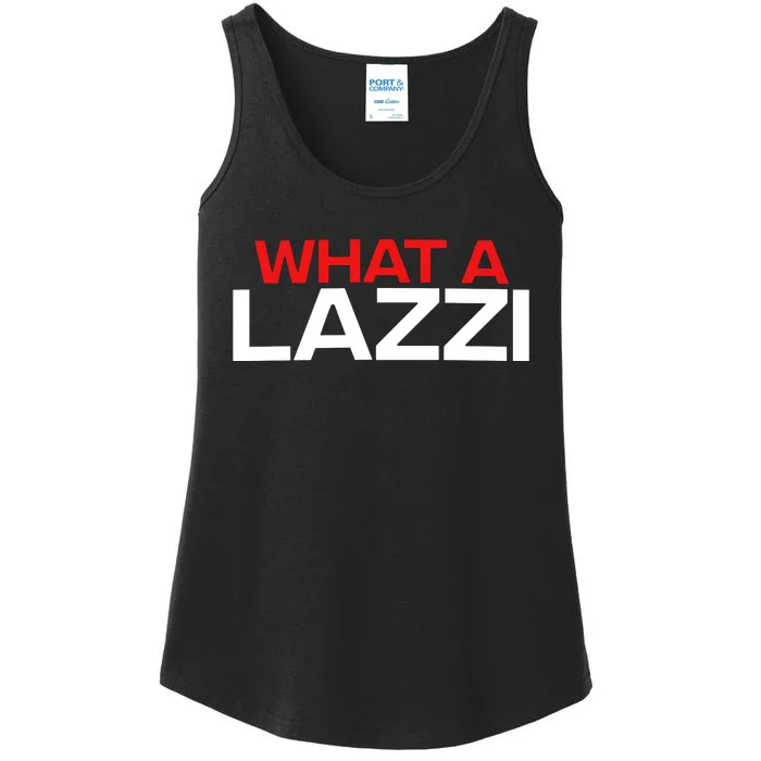 What A Lazzi Ladies Essential Tank