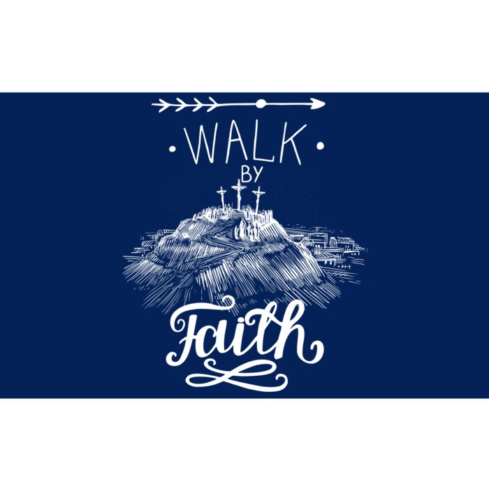 Walk By Faith Bumper Sticker