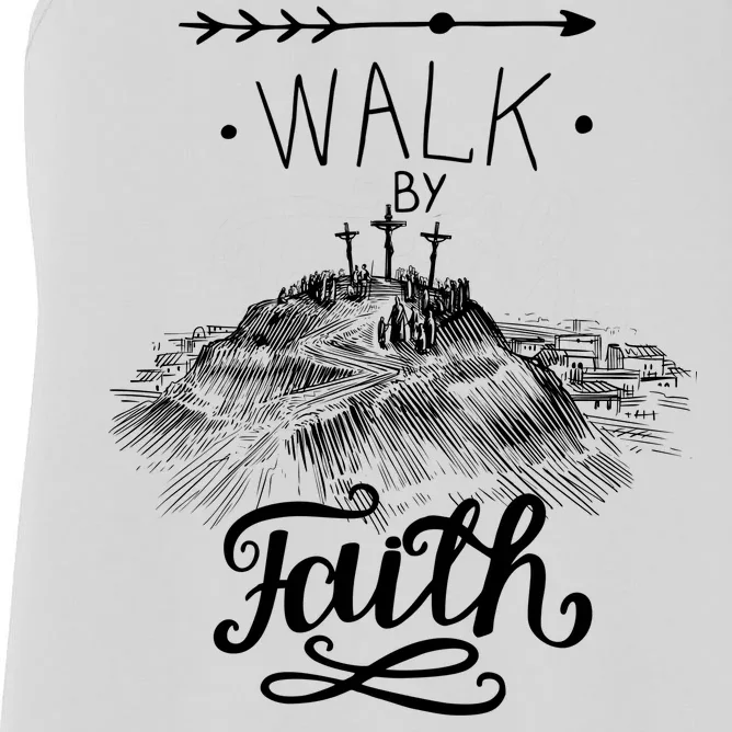 Walk By Faith Women's Racerback Tank