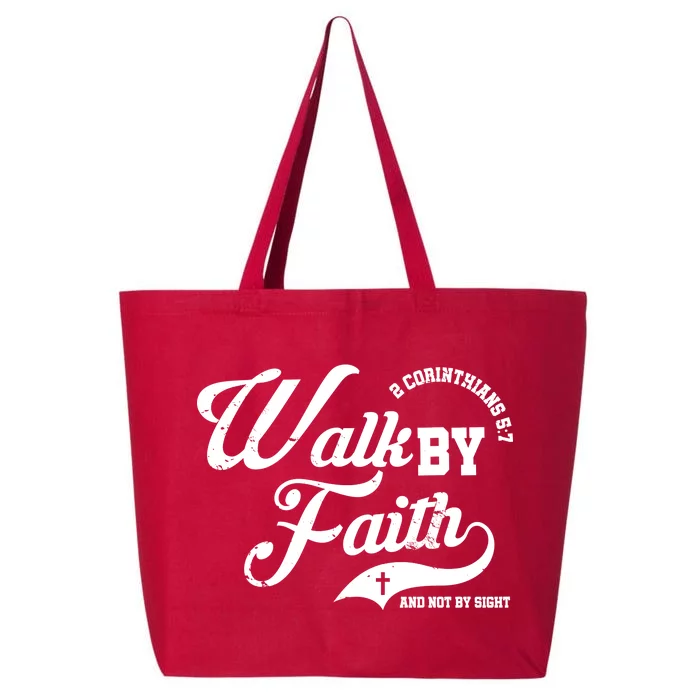 Walk By Faith And Not By Sight 25L Jumbo Tote