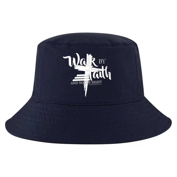 Walk By Faith Not By Sight Cool Comfort Performance Bucket Hat