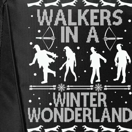 Walkers In A Winter Wonderland City Backpack