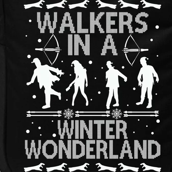 Walkers In A Winter Wonderland Impact Tech Backpack