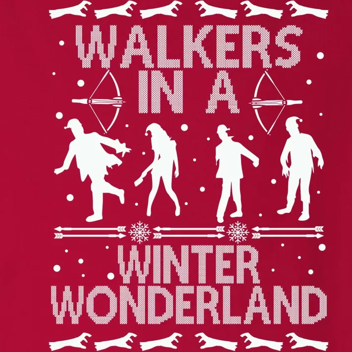 Walkers In A Winter Wonderland Toddler Long Sleeve Shirt