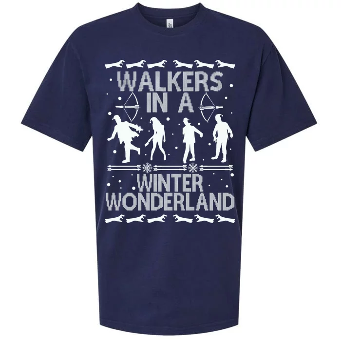 Walkers In A Winter Wonderland Sueded Cloud Jersey T-Shirt