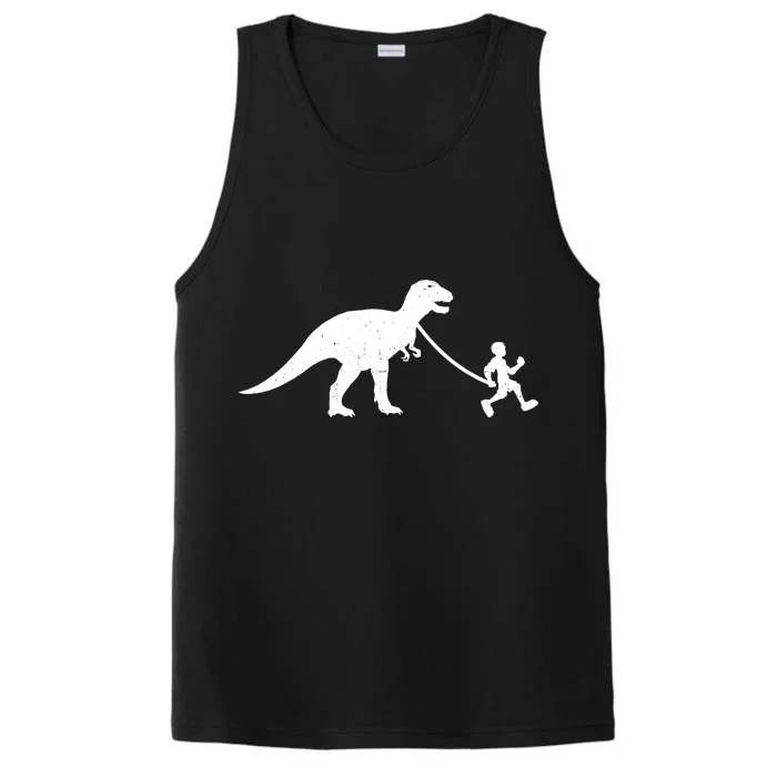 Walking My T-Rex Performance Tank