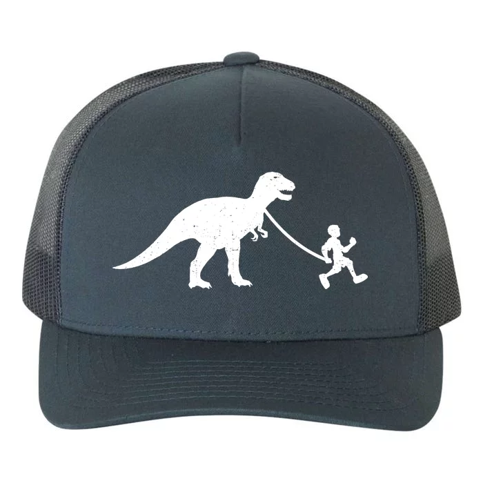 Walking My T-Rex Yupoong Adult 5-Panel Trucker Hat