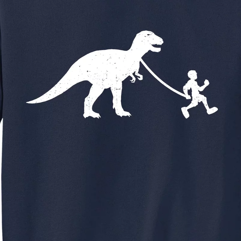 Walking My T-Rex Tall Sweatshirt