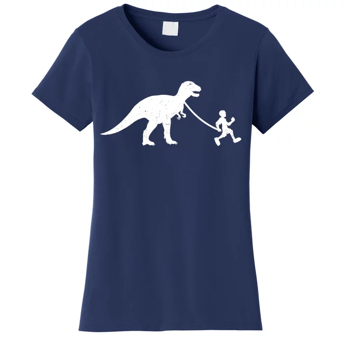 Walking My T-Rex Women's T-Shirt