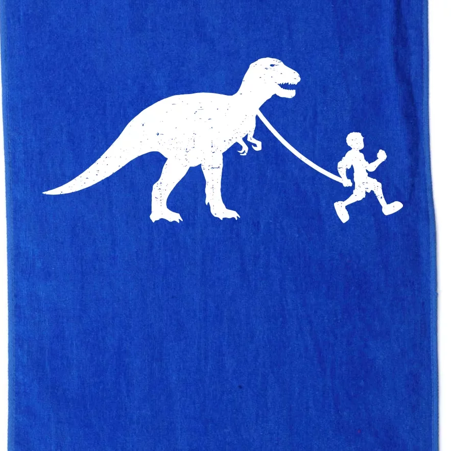 Walking My T-Rex Platinum Collection Golf Towel