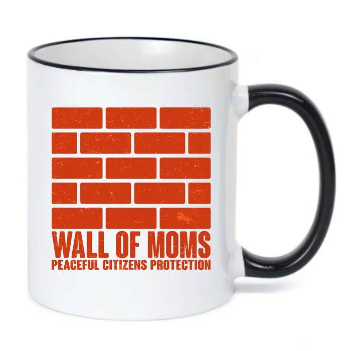 Wall Of Moms Peaceful Citizen Protection Black Color Changing Mug