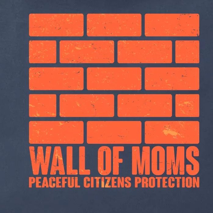 Wall Of Moms Peaceful Citizen Protection Zip Tote Bag