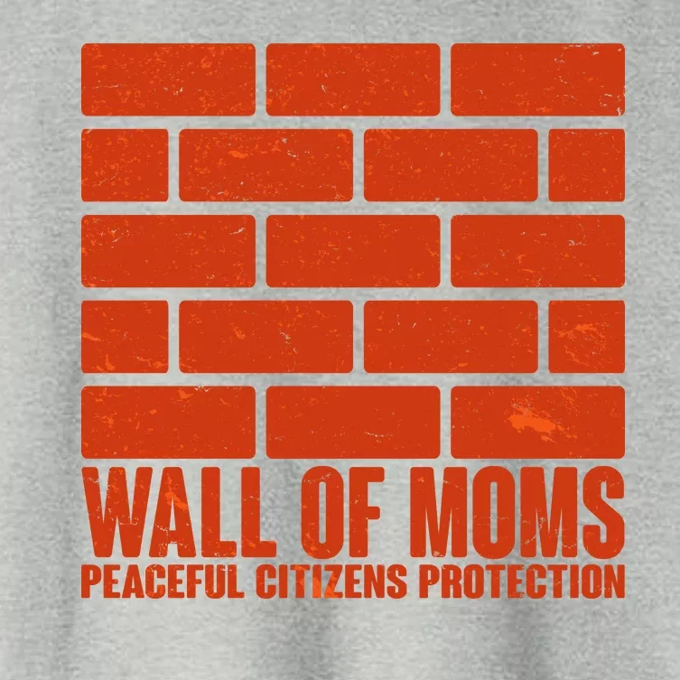 Wall Of Moms Peaceful Citizen Protection Women's Crop Top Tee