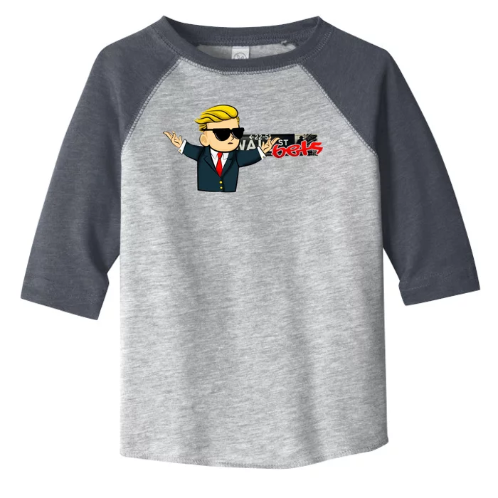 Wall Sreet Bets Logo Toddler Fine Jersey T-Shirt