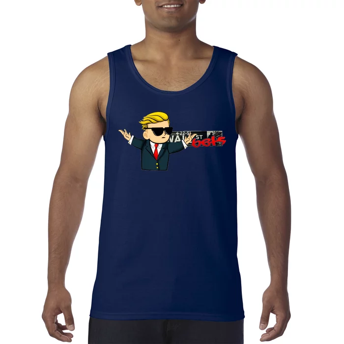 Wall Sreet Bets Logo Tank Top