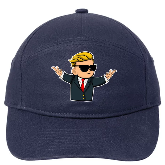 Wall Street Bets Guy 7-Panel Snapback Hat