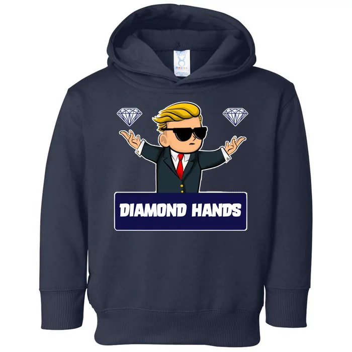 Wall Street Diamond Hands Toddler Hoodie