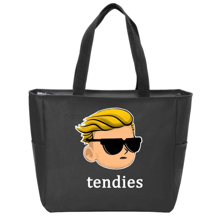 Wall Street Guy WSB Tendies Zip Tote Bag