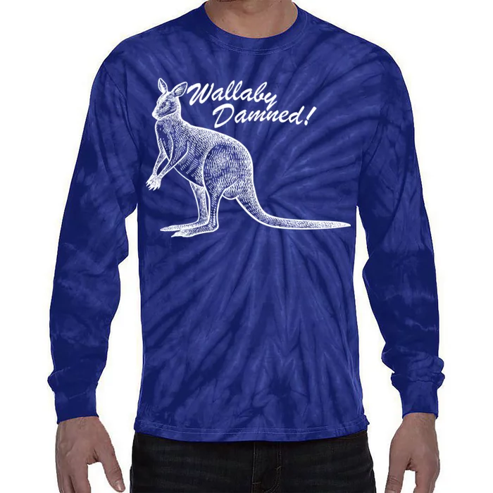 Wallaby Damned Tie-Dye Long Sleeve Shirt