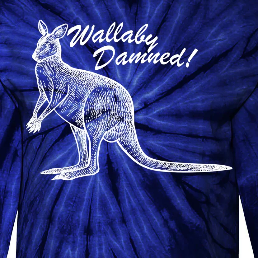 Wallaby Damned Tie-Dye Long Sleeve Shirt