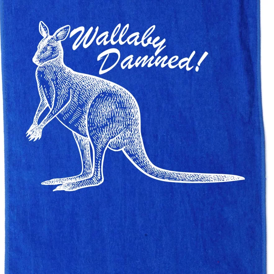 Wallaby Damned Platinum Collection Golf Towel