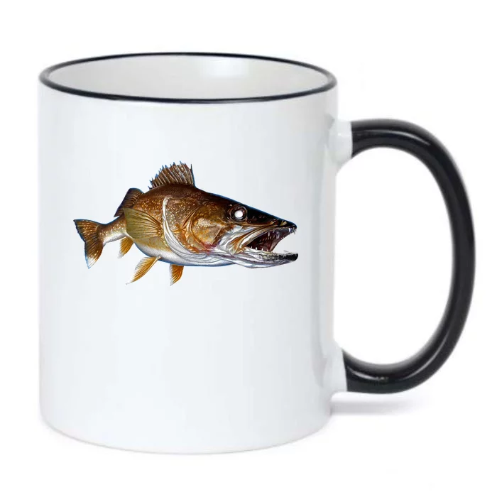 Walleye Black Color Changing Mug