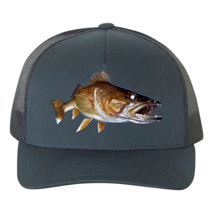 Walleye Yupoong Adult 5-Panel Trucker Hat