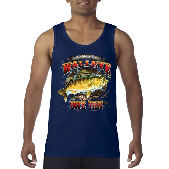 Walleye Bite This Tank Top